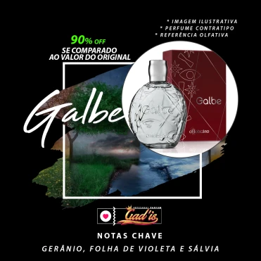 Perfume Similar Gad'is 323 Inspirado em Galbe Contratipo